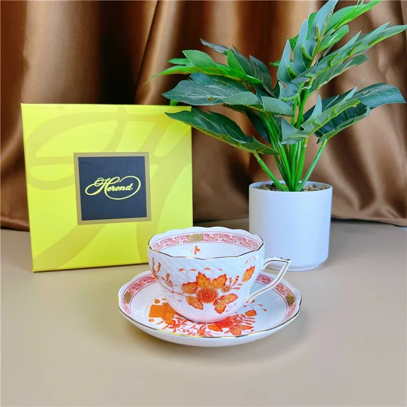 ชุดถ้วยกาแฟและจานรองลายดอกไม้  - Coffee Tea Gift Basket บทวิจารณ์และราคา