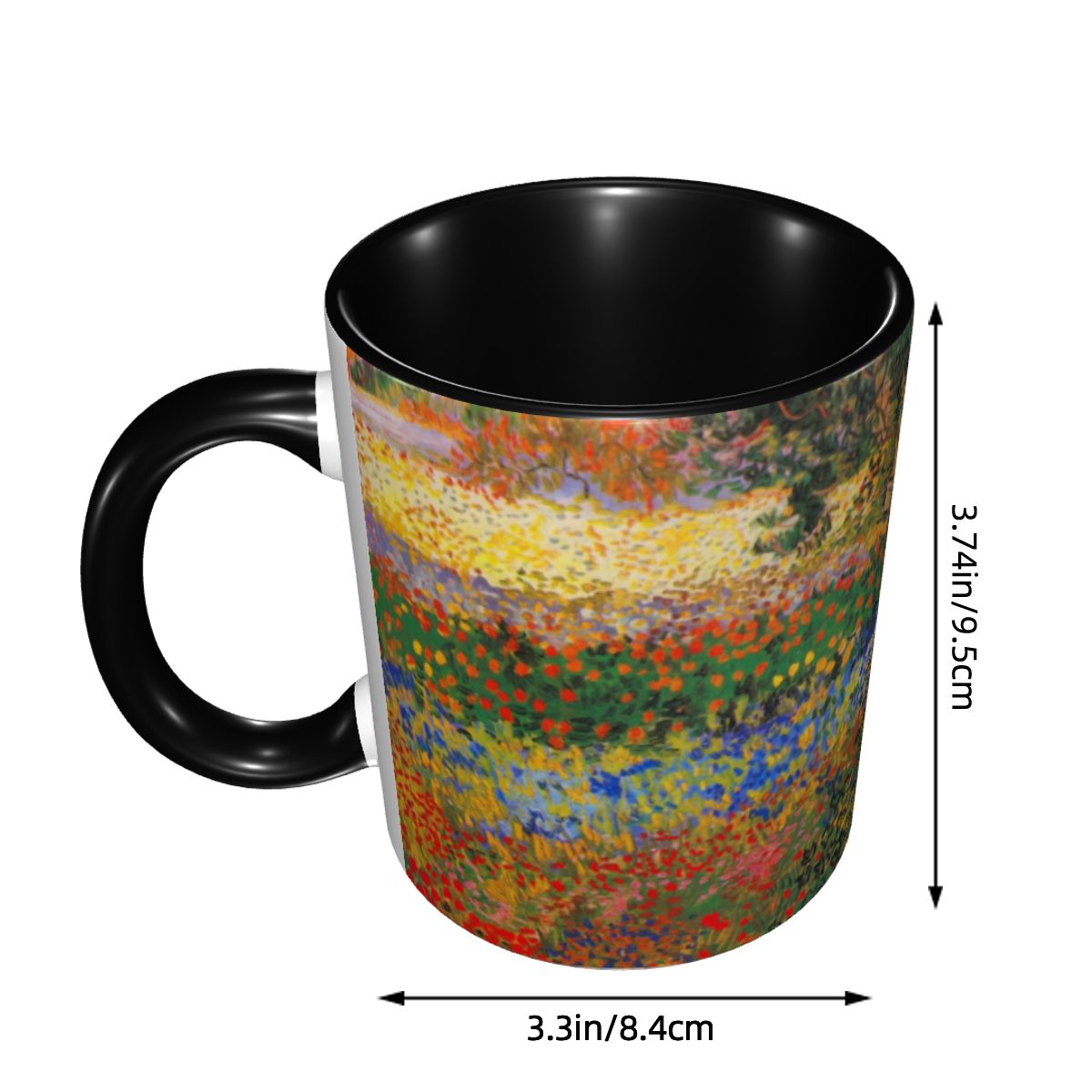 แก้วเซรามิก DIY ลายภาพวาดสวนดอ - Coffee Tea Van บทวิจารณ์และราคา