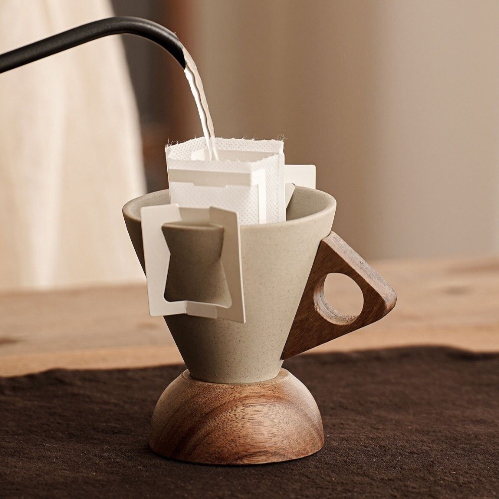 แก้วเซรามิกทรงกรวยสามเหลี่ยมแบ - Coffee Tea Essentials บทวิจารณ์และราคา